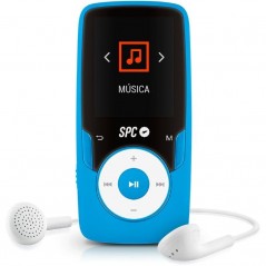 Reproductor MP4 SPC Pure Sound Extreme 8598A 8GB Pantalla 1.8 Radio FM Azul