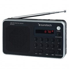 Radio Portátil Sunstech RPD32SL Plata