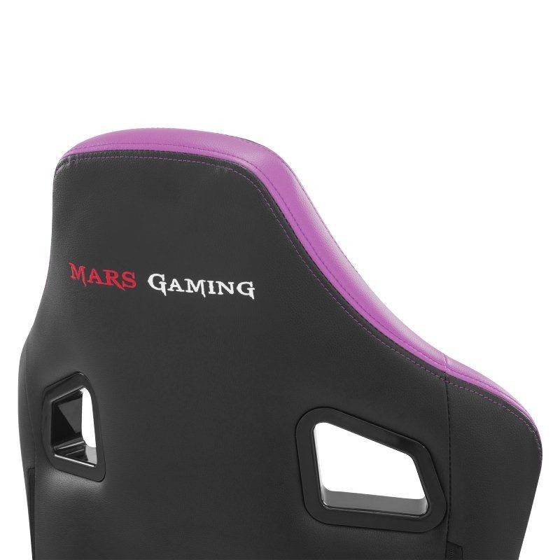 Silla Gaming Mars Gaming MGCX NEO Púrpura y Negra