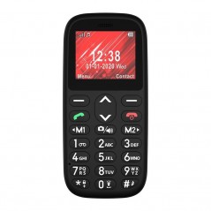 Teléfono Móvil Telefunken S410 para Personas Mayores Negro