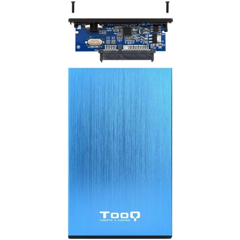Caja Externa para Disco Duro de 2.5 TooQ TQE-2527BL USB 3.1