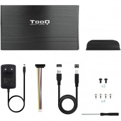 Caja Externa para Disco Duro de 3.5 TooQ TQE-3520B USB 2.0
