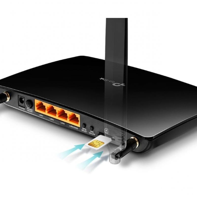 Router Inalámbrico 4G TP-Link Archer MR200 V2 750Mbps 2.4GHz 5GHz 2 Antenas WiFi 802.11ac n a - b g n