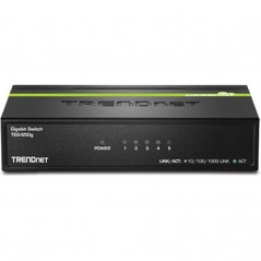 Switch TRENDnet TEG-S50G 5 Puertos RJ-45 Gigabit 10 100 1000