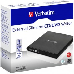 Grabadora Externa CD DVD Verbatim 53504